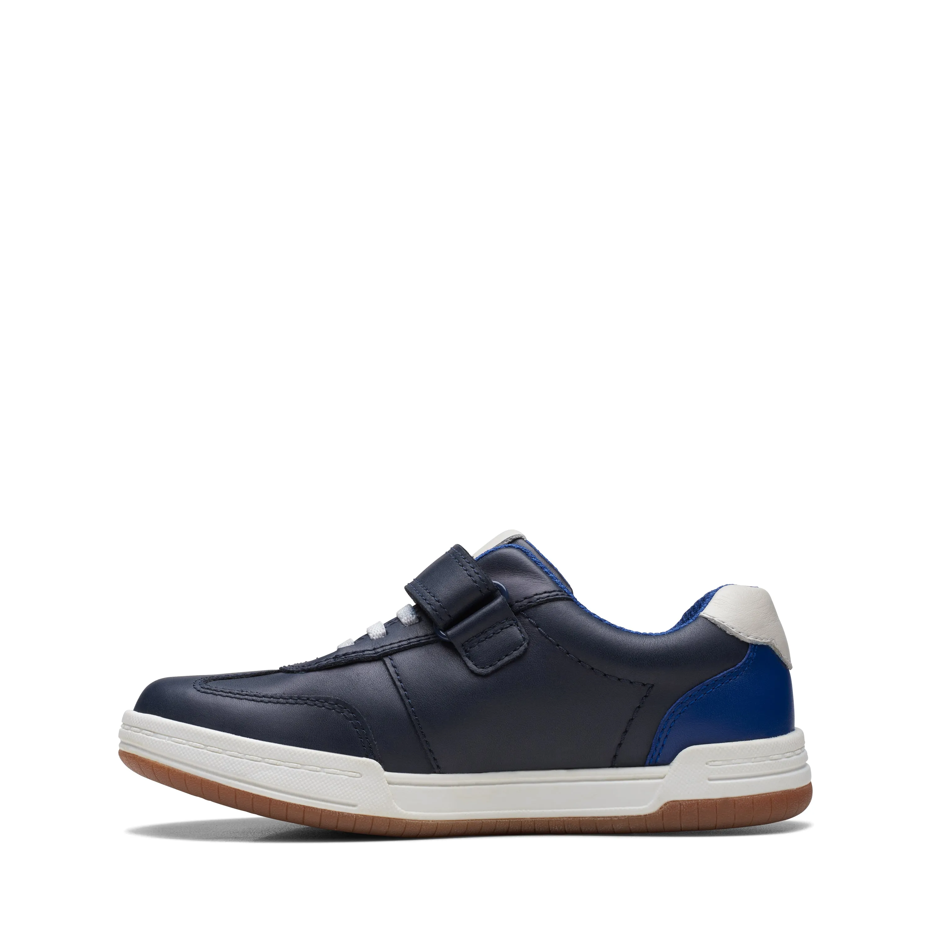 Clarks Fawn Family K Boys Navy Shoe