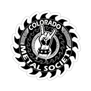 Colorado Metal Society Kiss-Cut Stickers