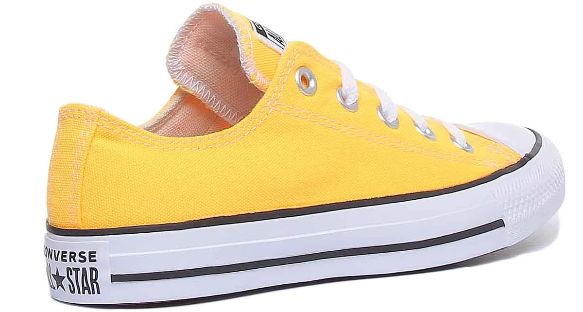 Converse 167235C CT All Star Low Trainer In Orange