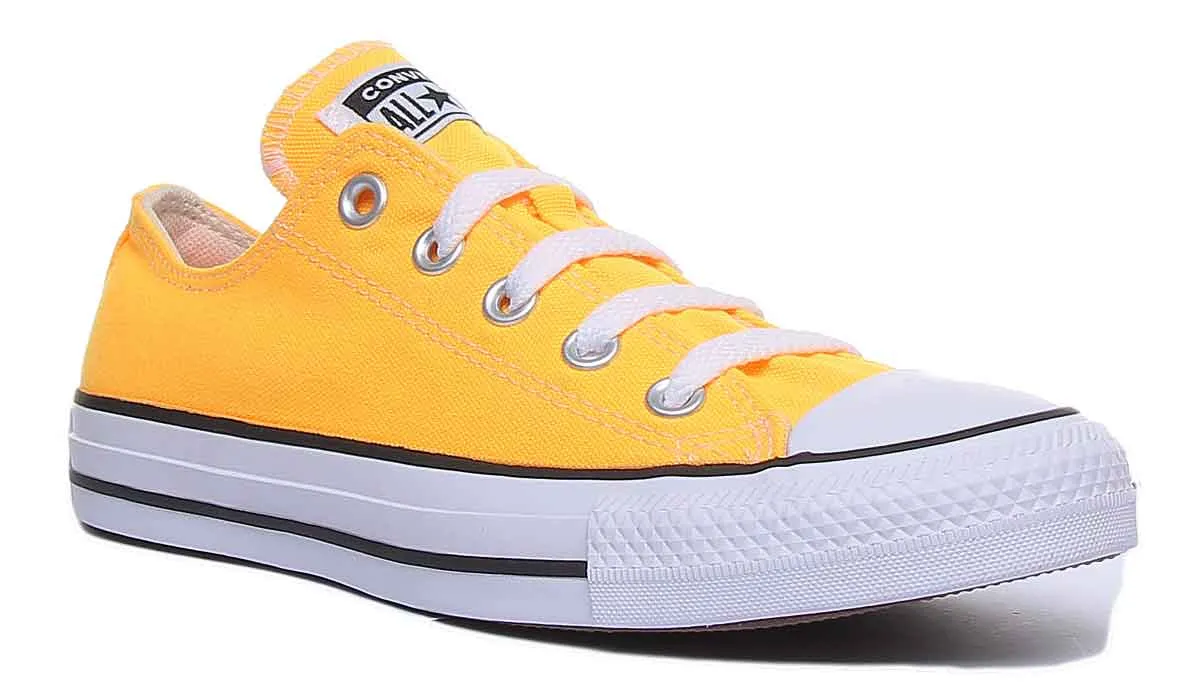 Converse 167235C CT All Star Low Trainer In Orange