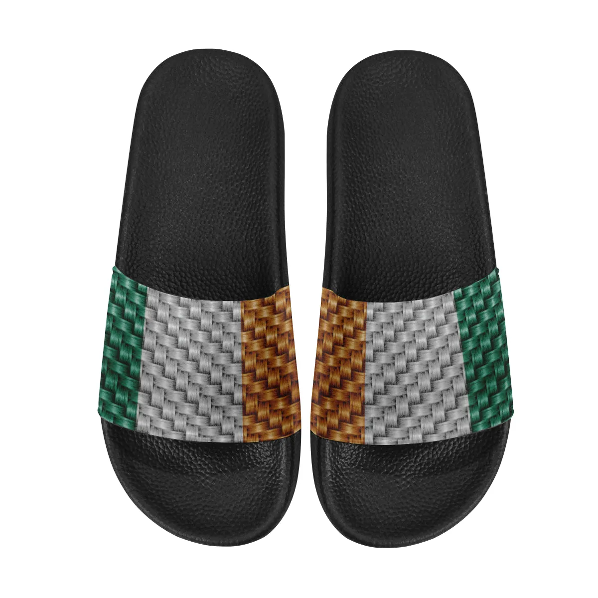 COTE D'IVOIRE FLAG Women's Slide Sandals