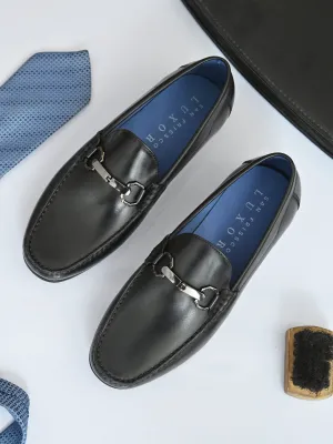 Curtis Black Driving Loafers