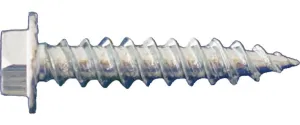 Daggerz 8" x 1-1/2" Unslotted Hex Washer Head Metal Screws - 5000 Qty