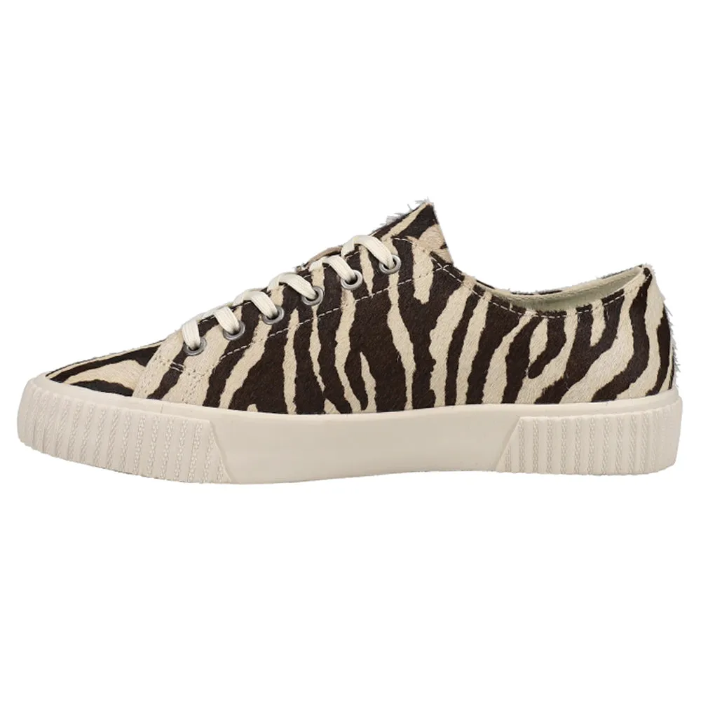 Darby Zebra Lace Up Sneakers