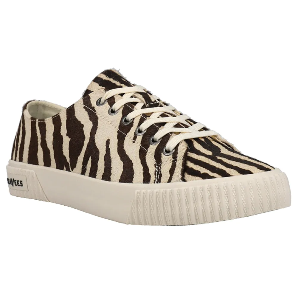 Darby Zebra Lace Up Sneakers