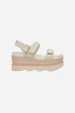 Dolce Vita Izak Sandals in Ivory Leather