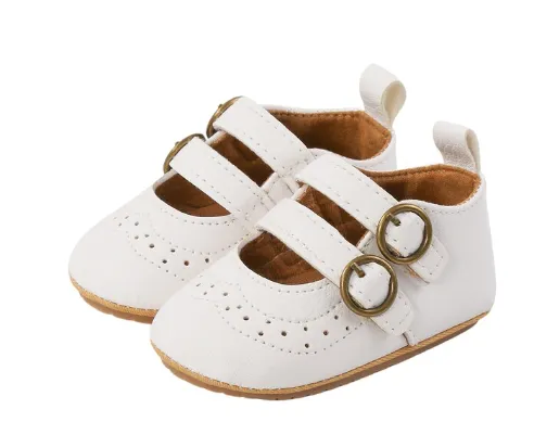 Double Buckle MJ Baby Shoes