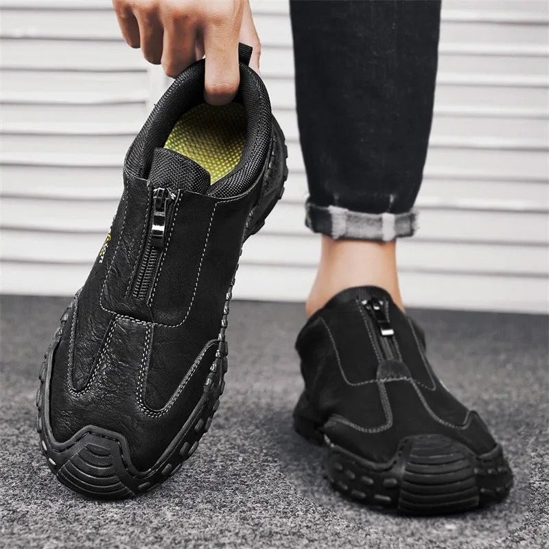 Driving Shoes Casual Flat Handmade Stitching Loafers Casual Walk Shoes | 9511