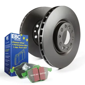 EBC Brakes S11KF1380 S11 Kits Greenstuff 2000 and RK Rotors