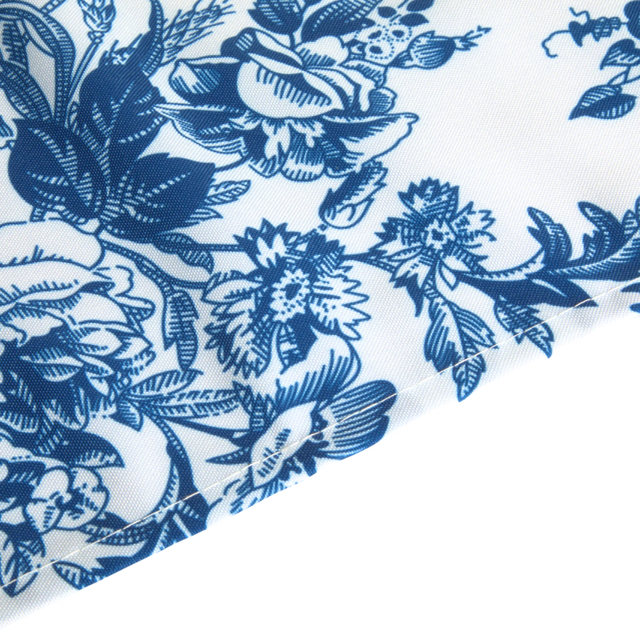 French Toile 60"x120" Rectangular Tablecloth - Blue