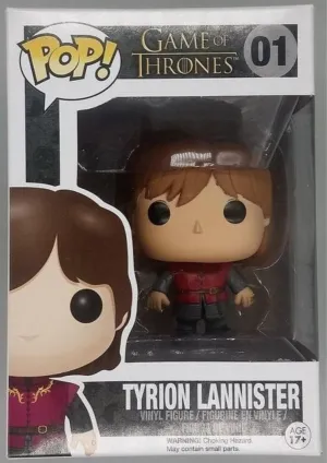 FUNKO POP GAME OF THRONES TYRION LANNISTER #01 VINYL FIGURE