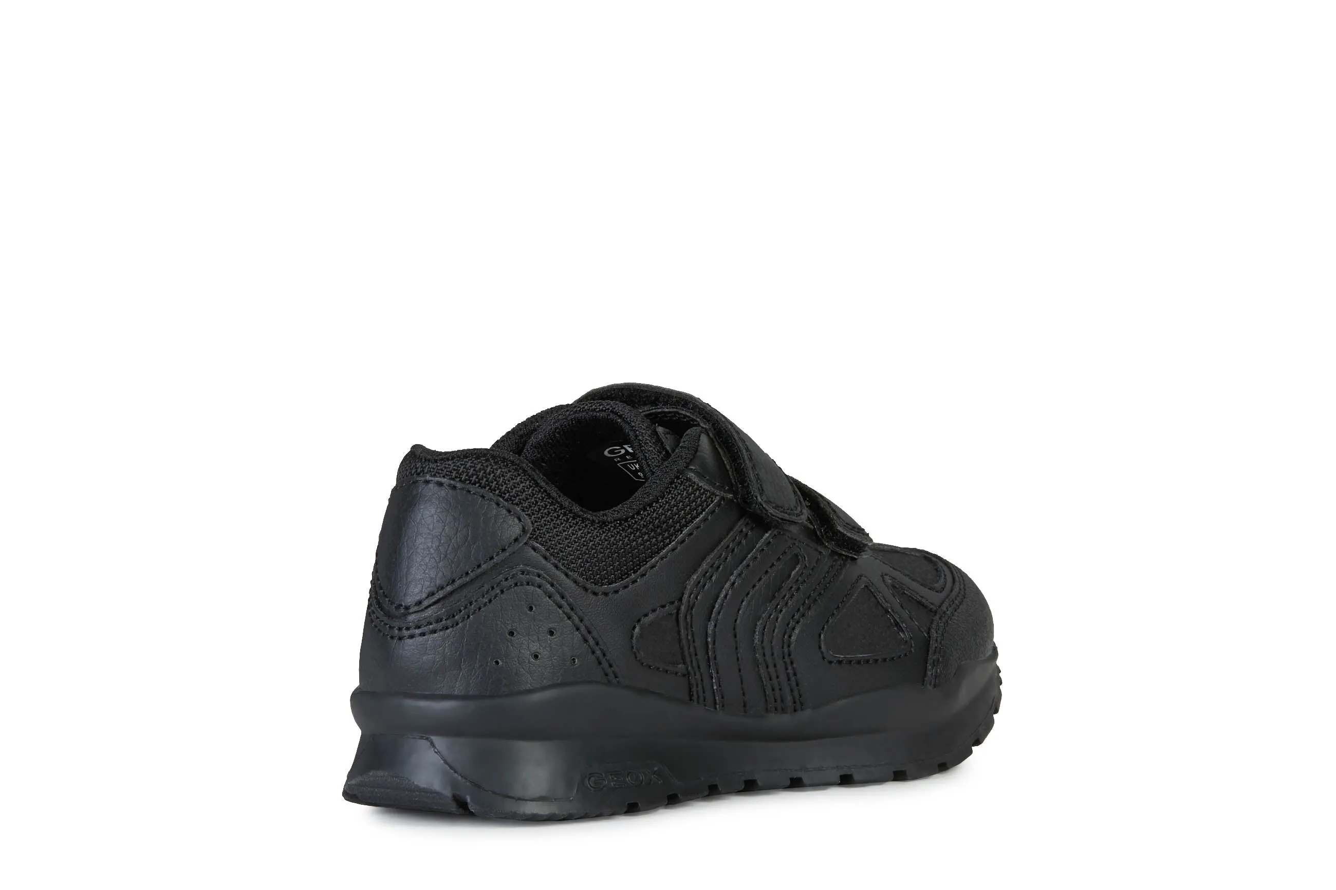 Geox Pavel Boys Black Trainer School Shoe