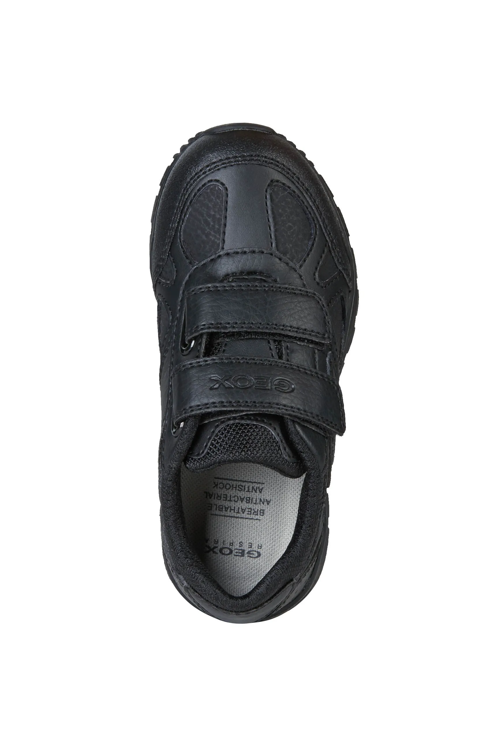 Geox Pavel Boys Black Trainer School Shoe