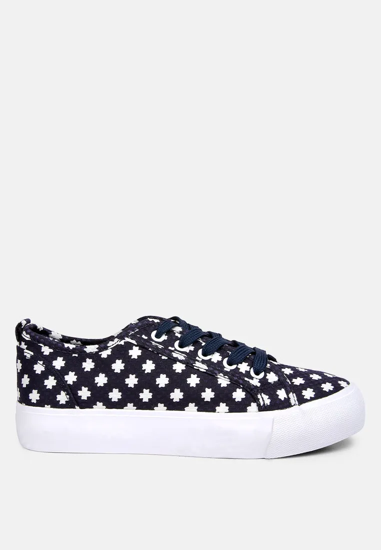 Glam Doll Casual Flatform Sneakers by London Rag