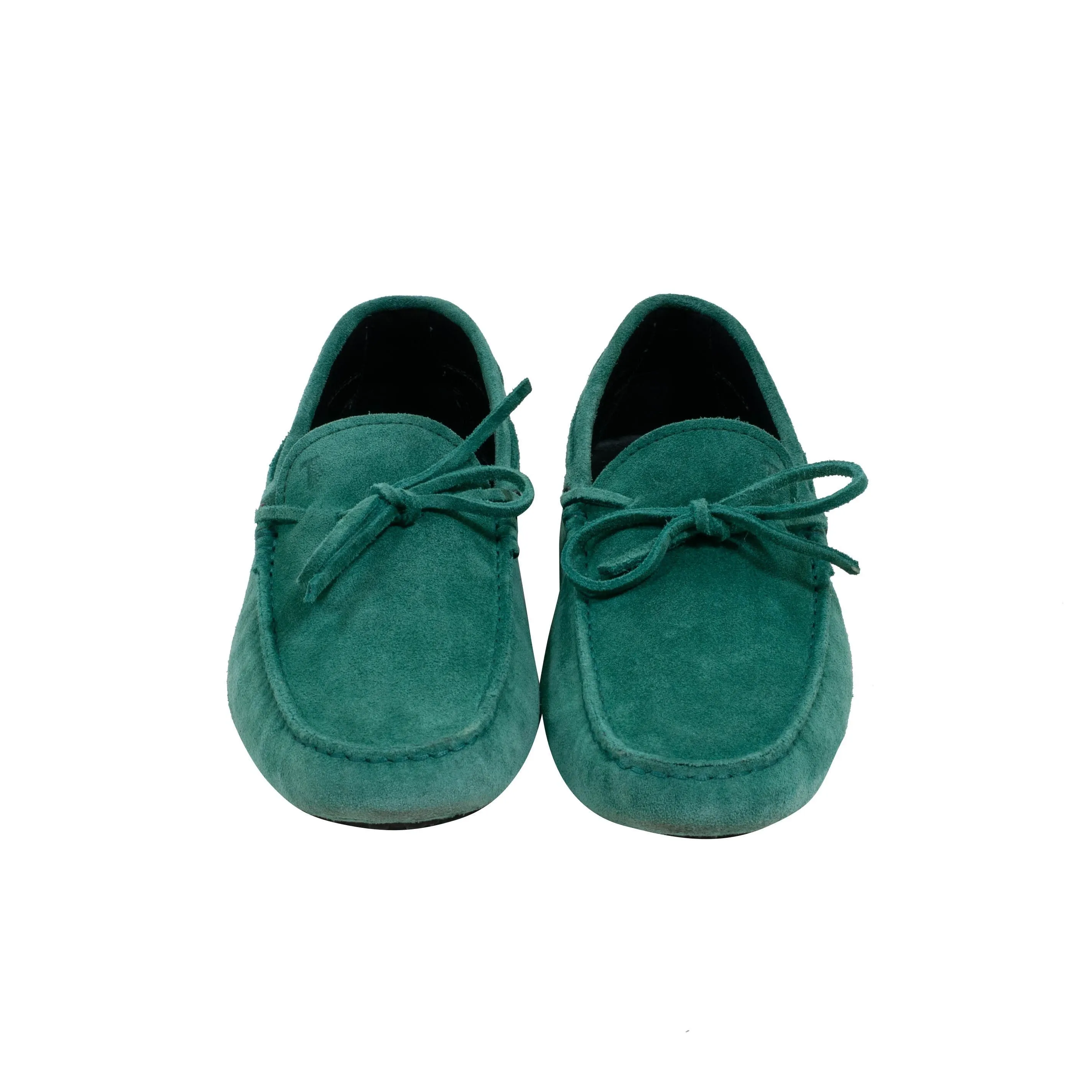 Gommino Suede Driving Shoes - Loafers (Aqua)