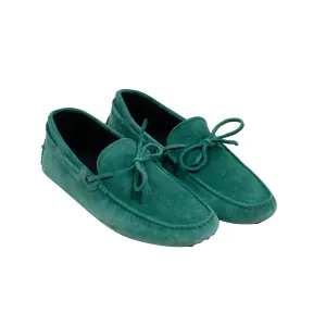 Gommino Suede Driving Shoes - Loafers (Aqua)