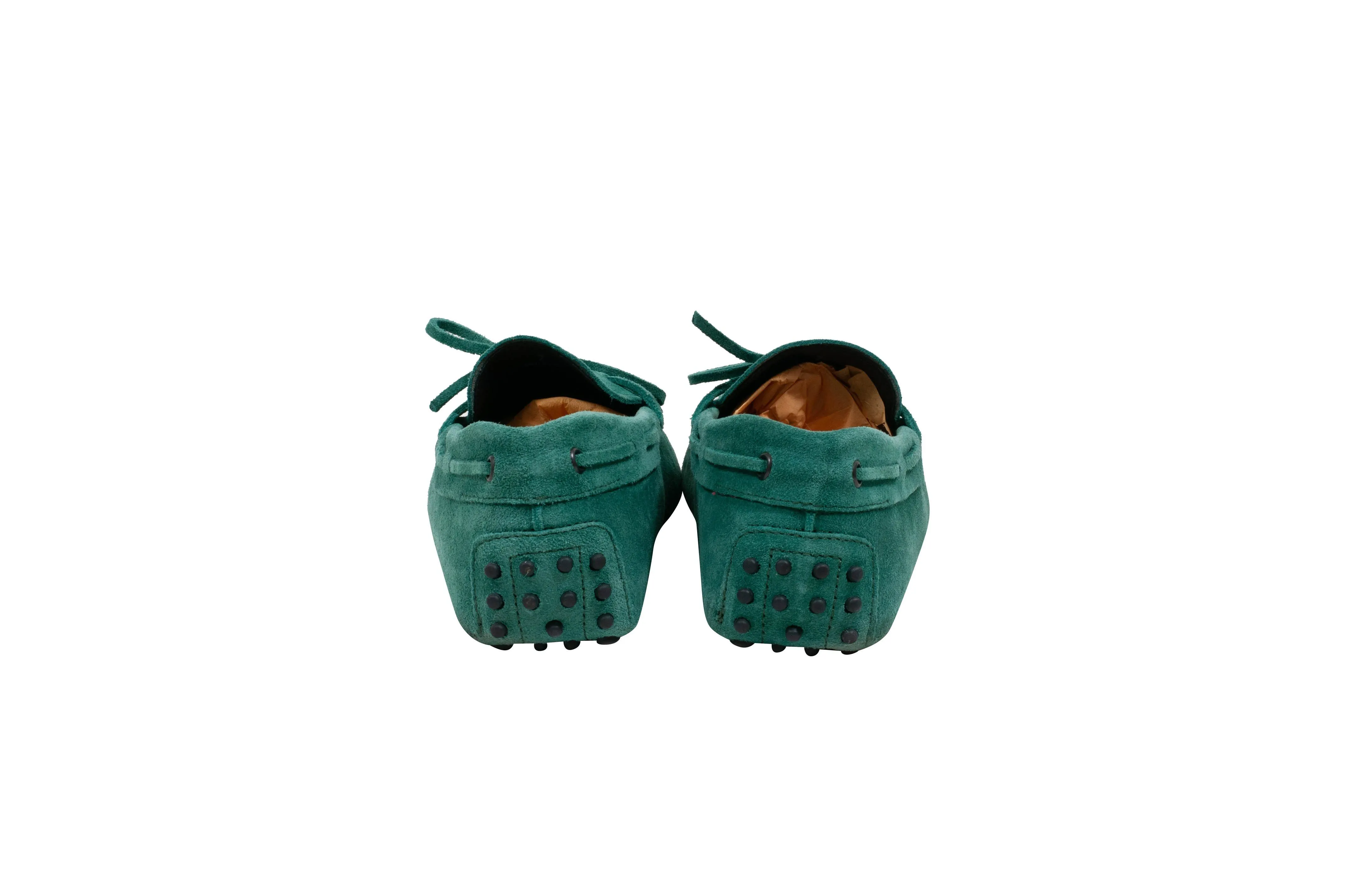 Gommino Suede Driving Shoes - Loafers (Aqua)