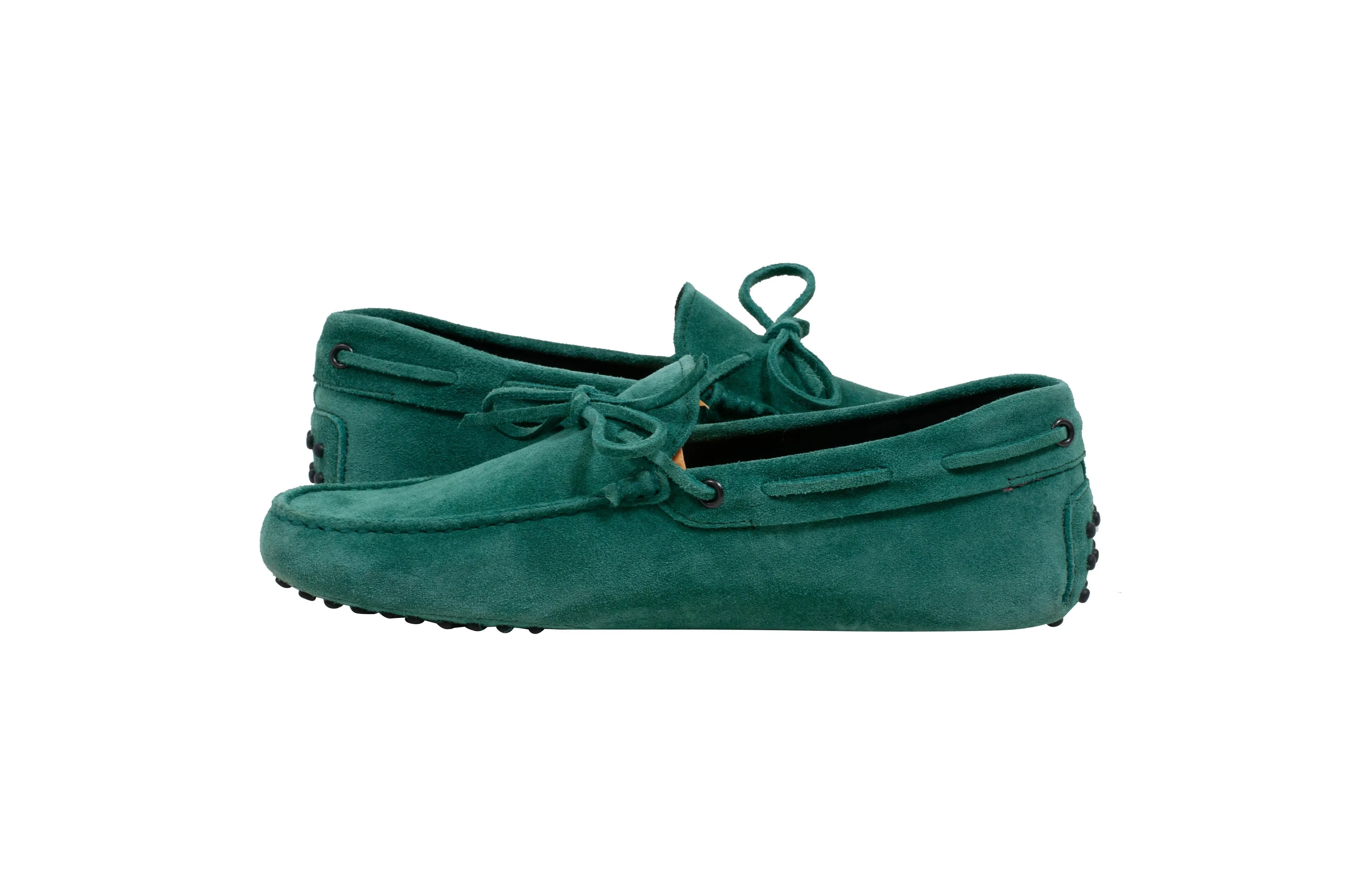 Gommino Suede Driving Shoes - Loafers (Aqua)