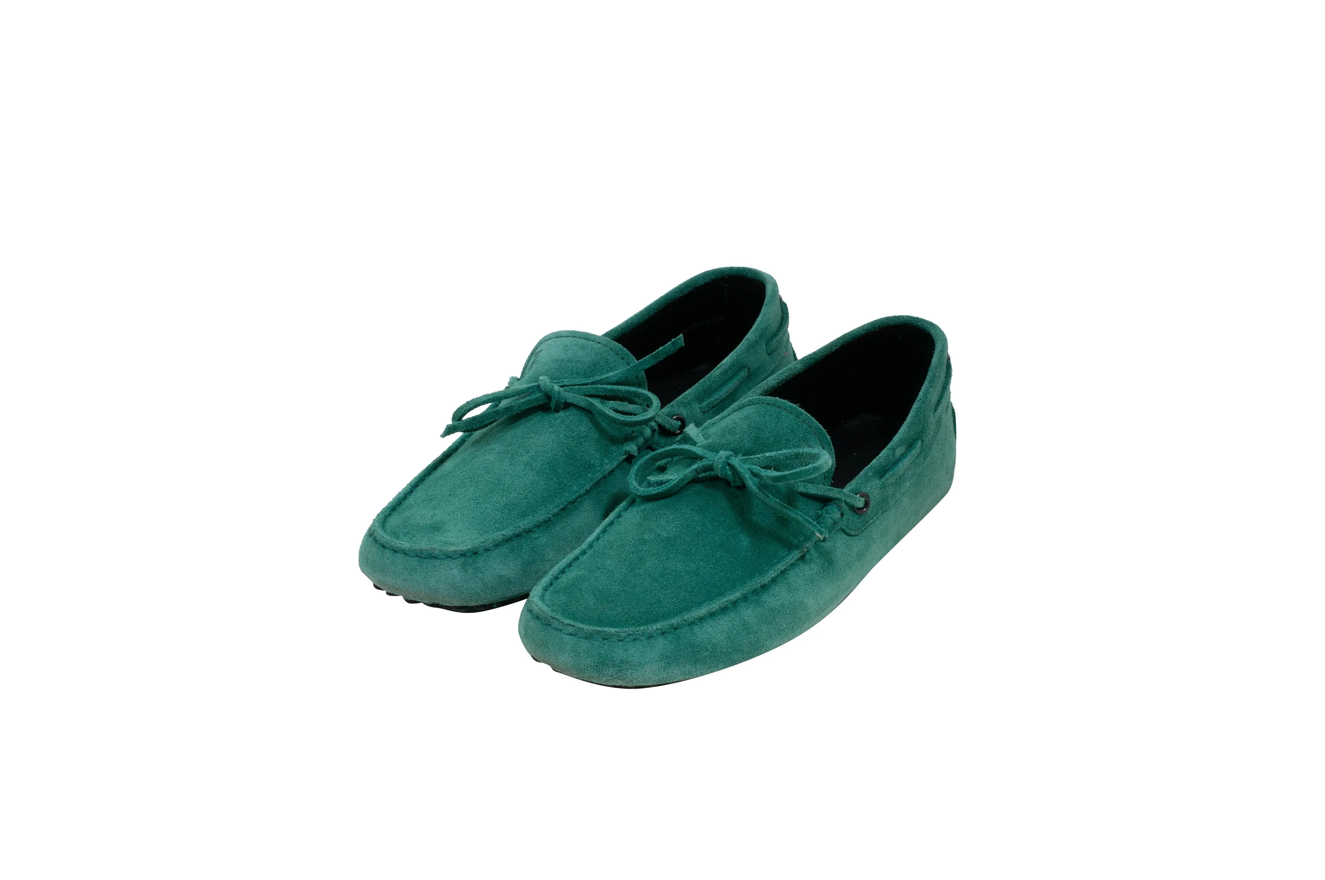 Gommino Suede Driving Shoes - Loafers (Aqua)