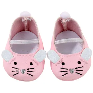 Gotz Boutique Mouse-Themed Baby Doll Shoes for Dolls Up to 13 Inches