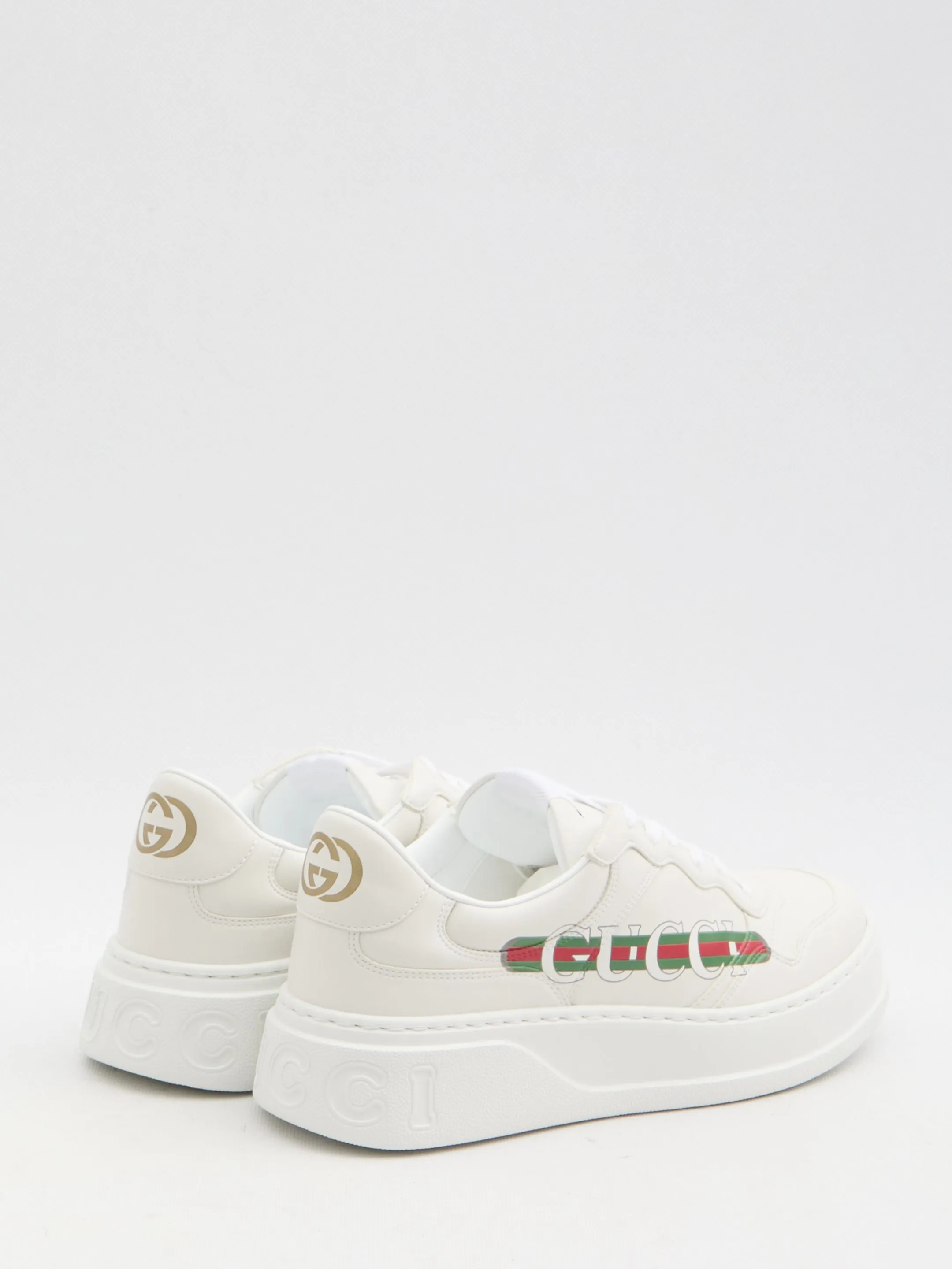 Gucci Chunky Demetra Leather Sneakers