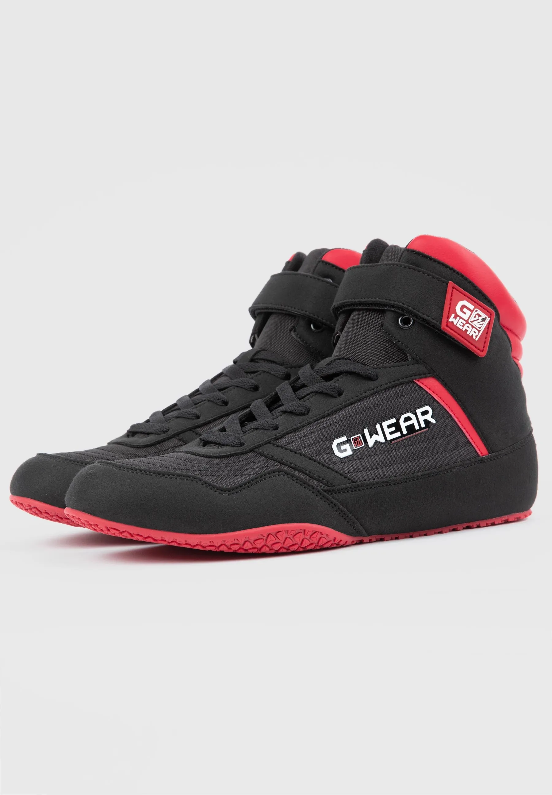 Gwear Classic High Tops - Black/Red