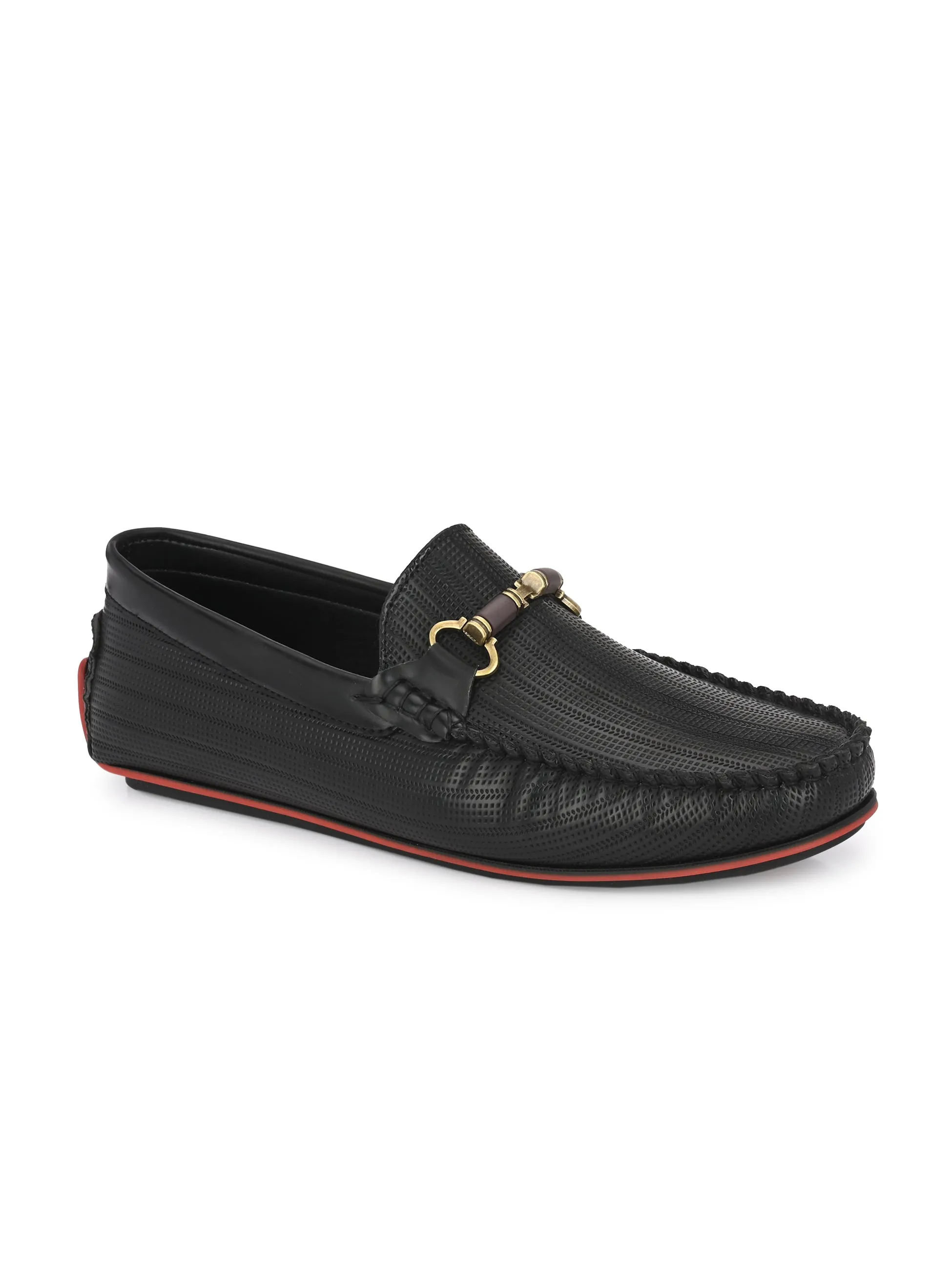 Hampton Black Driving Loafers