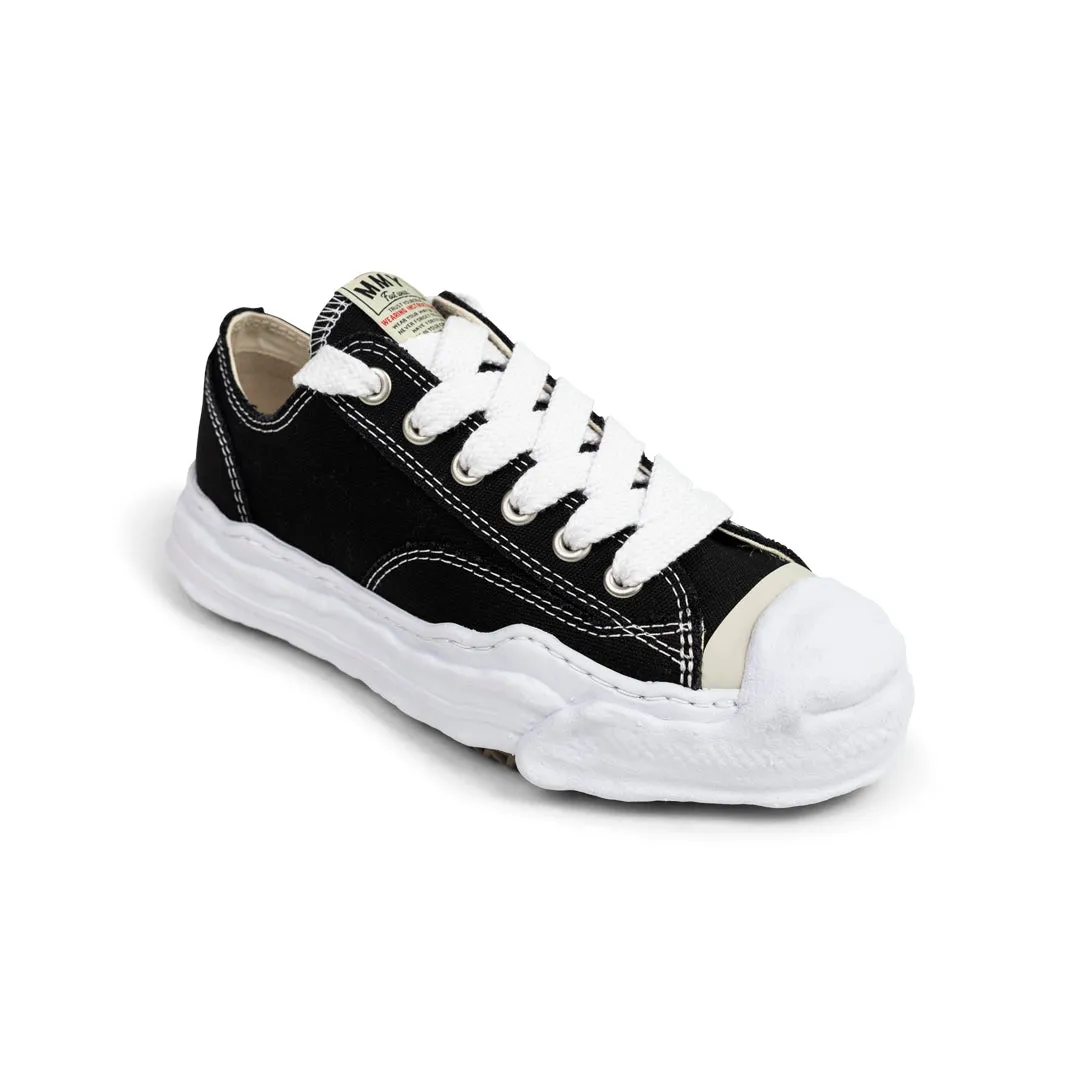 HANK LOW/original sole canvas Low-Top sneaker BLACK