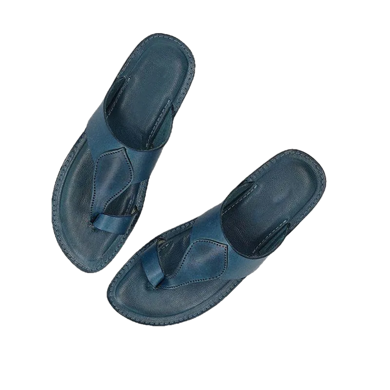 Harper Kolhapuri Flat Leather Women slippers