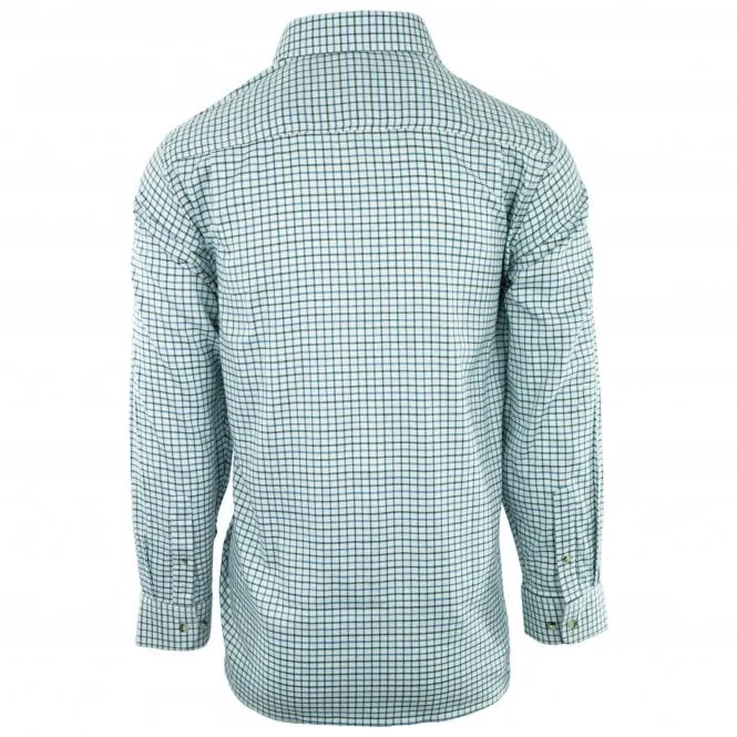 Hazy Blue Mens Casual Country Check Long Sleeve Shirts