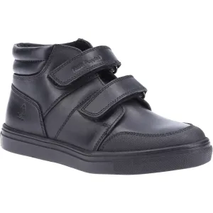 Hush Puppies Seth Jnr Boys Black School Boot