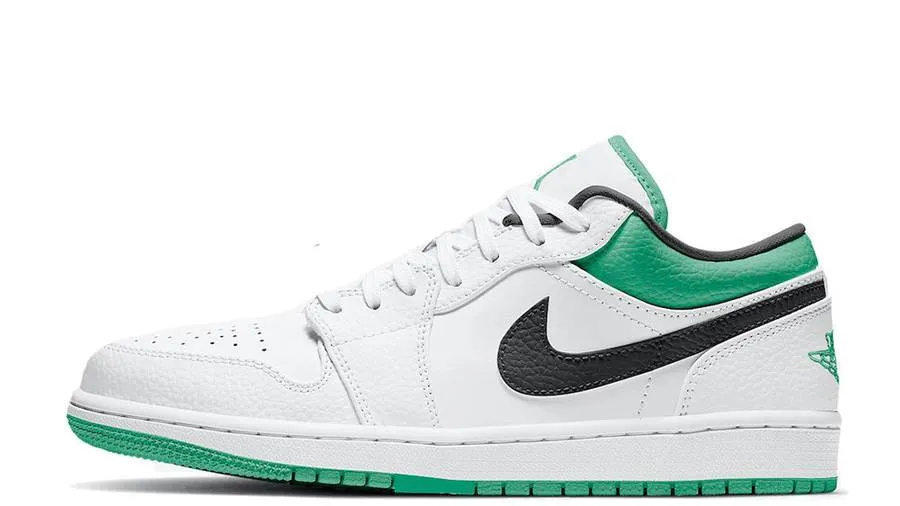 JORDAN 1 LOW LUCKY GREEN WHITE