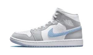 JORDAN 1 MID WOLF GREY ALUMINUM (W)