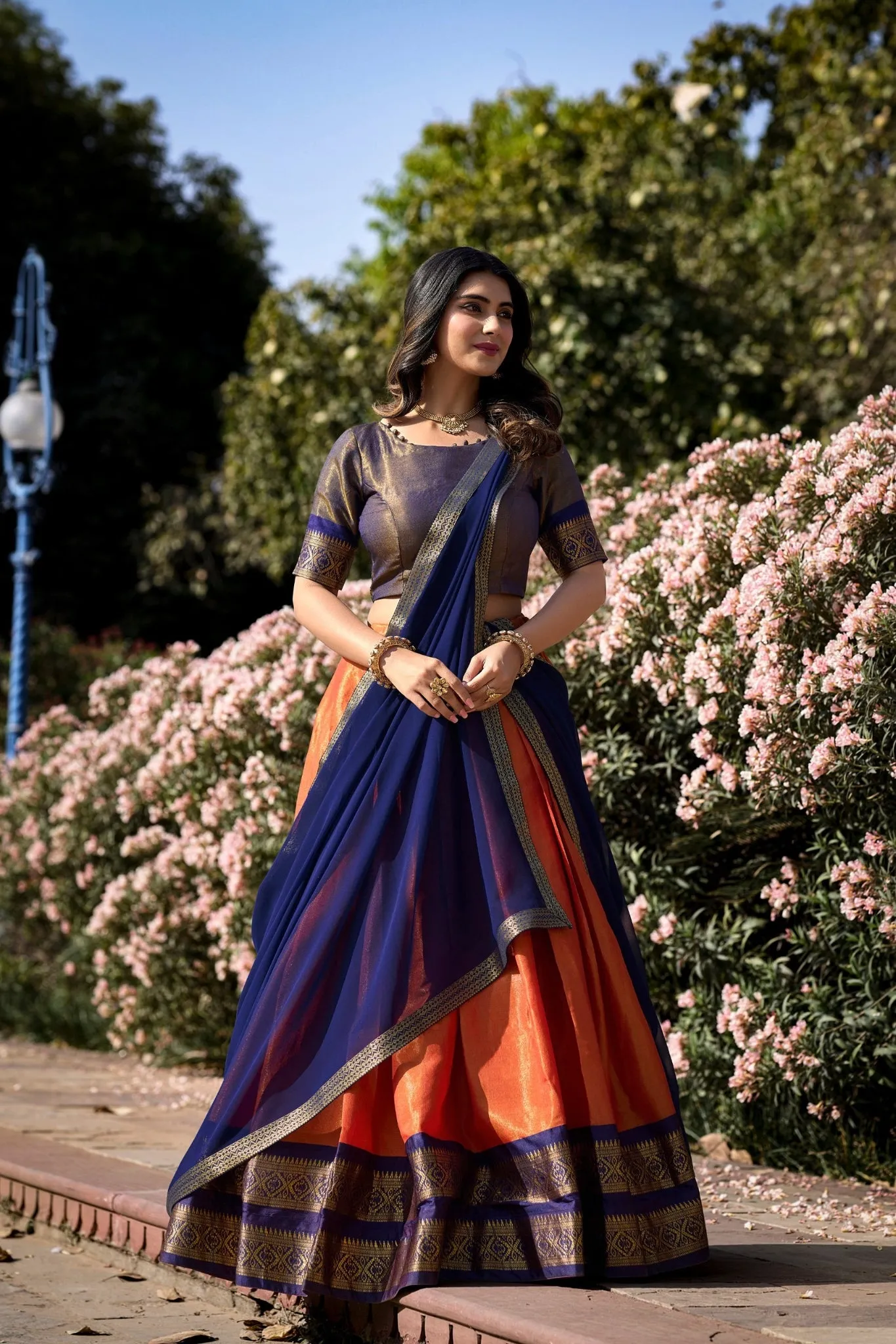 Kanchipuram Silk Lehenga Choli