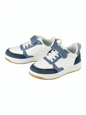 Kids Boy's Colorblocked Sneakers,Navy/White