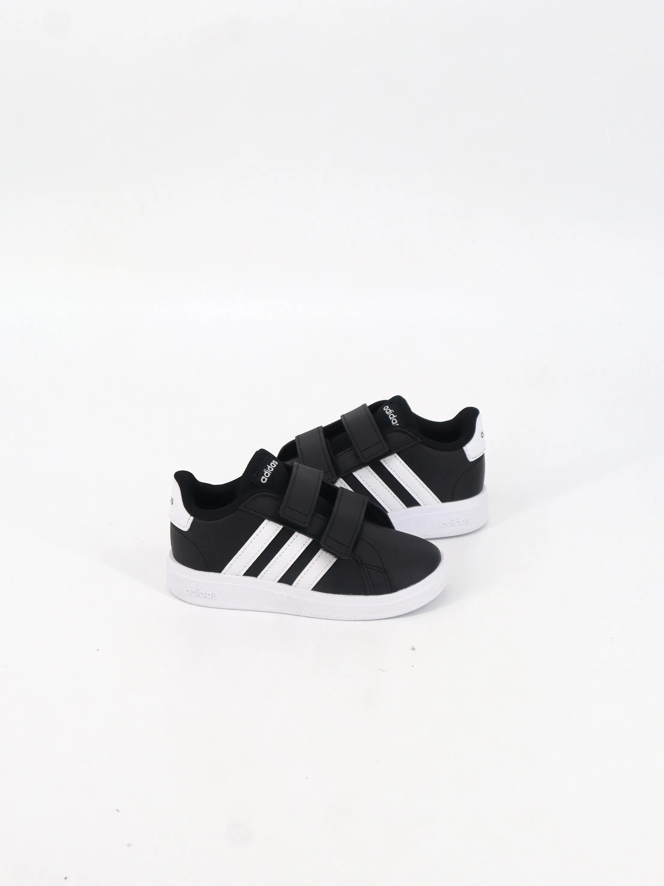 Kids Boy's Striped Sneakers,Black