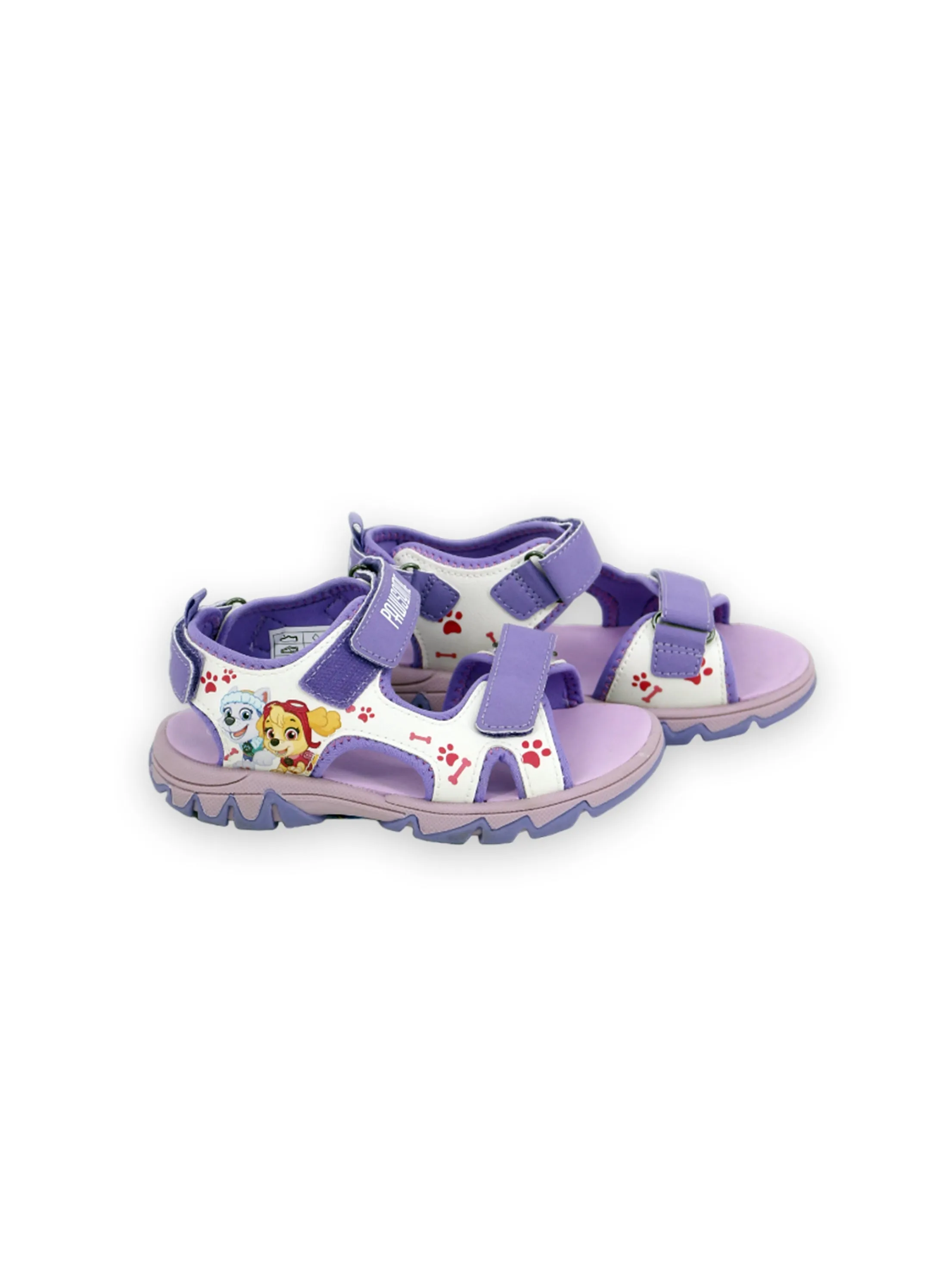 Kid's Girl Graphic Printed Sandals,Purple