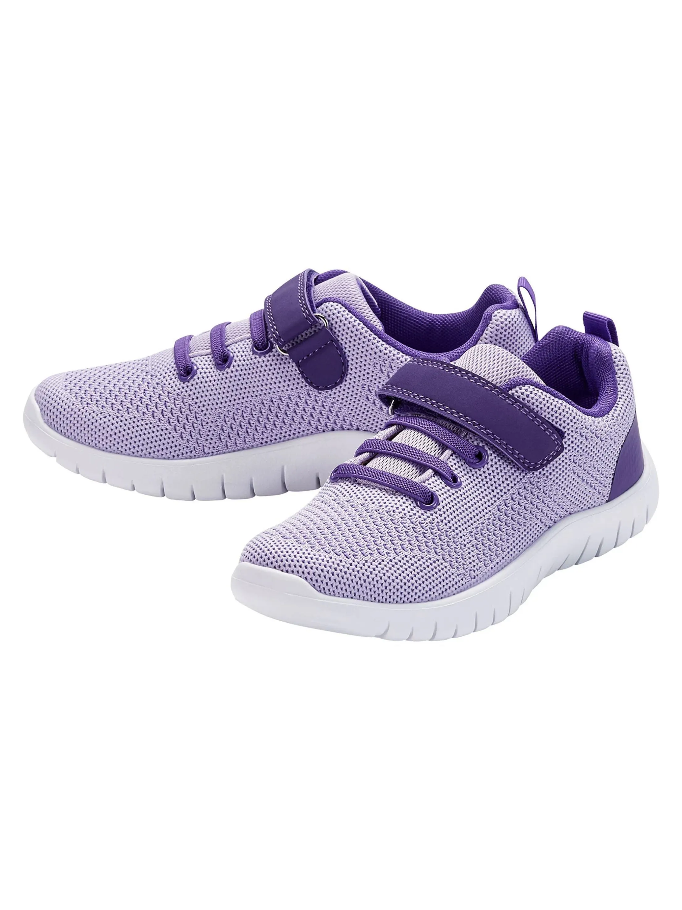 Kids Girl's Plain Trainers,Purple