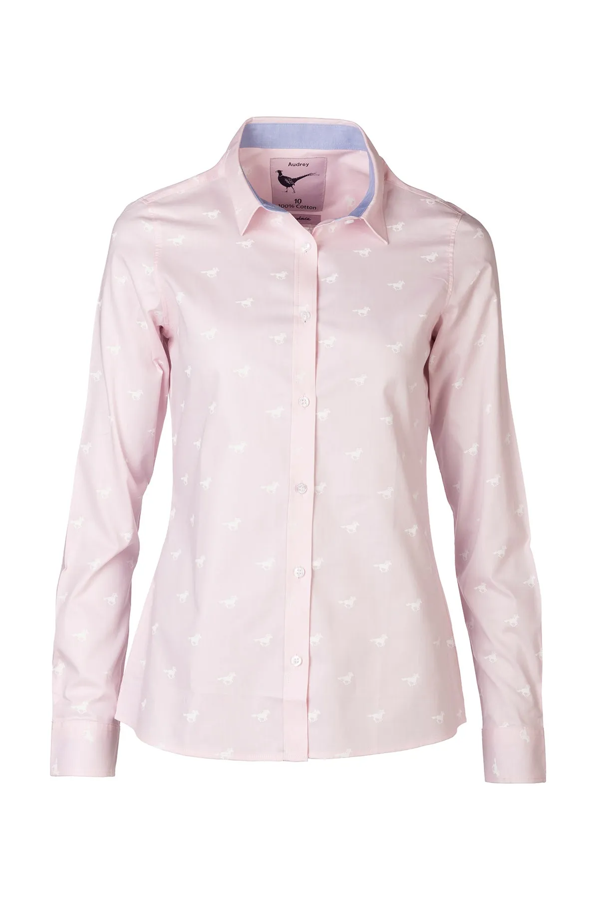 Ladies Oxford Cotton Printed Shirt -  Audrey II