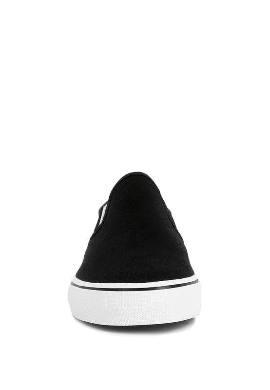 Laszlo Canvas Slip On Sneakers