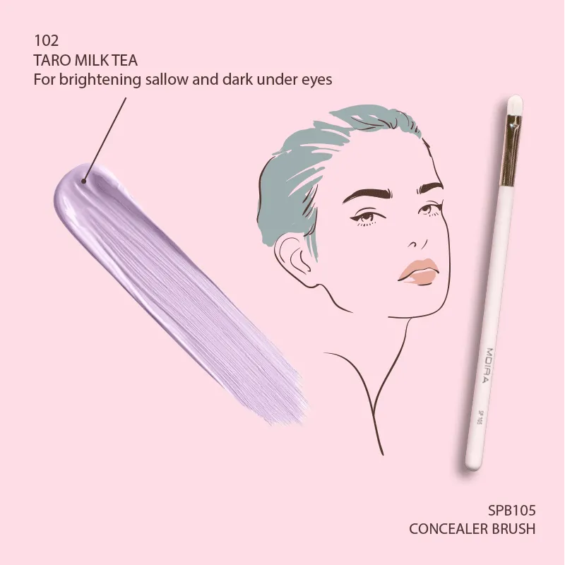 Lavish Color Correcting Concealer (102, TARO MILK TEA)