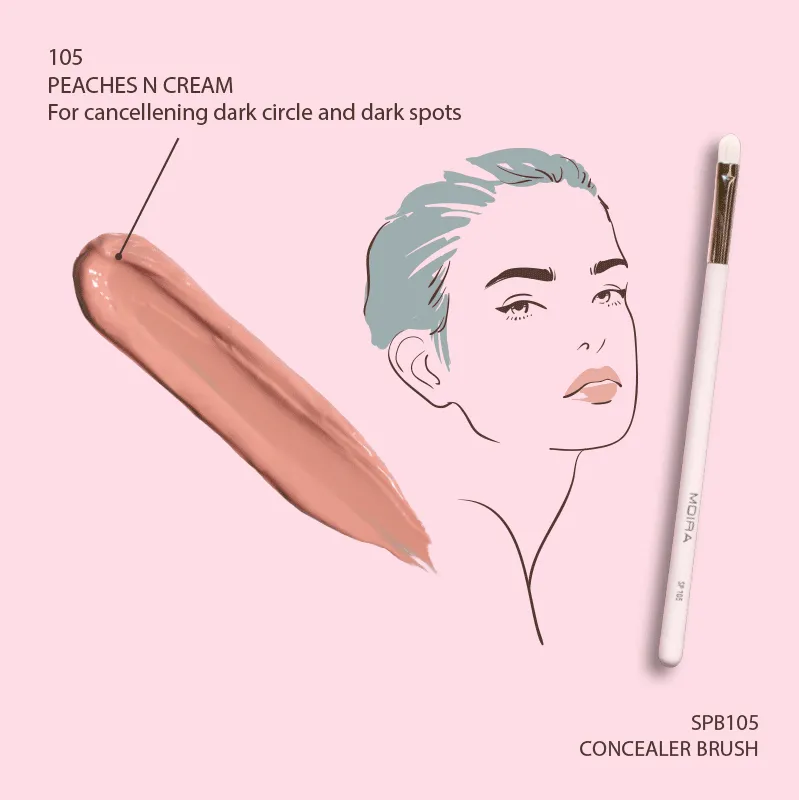 Lavish Color Correcting Concealer (105, PEACHES N CREAM)