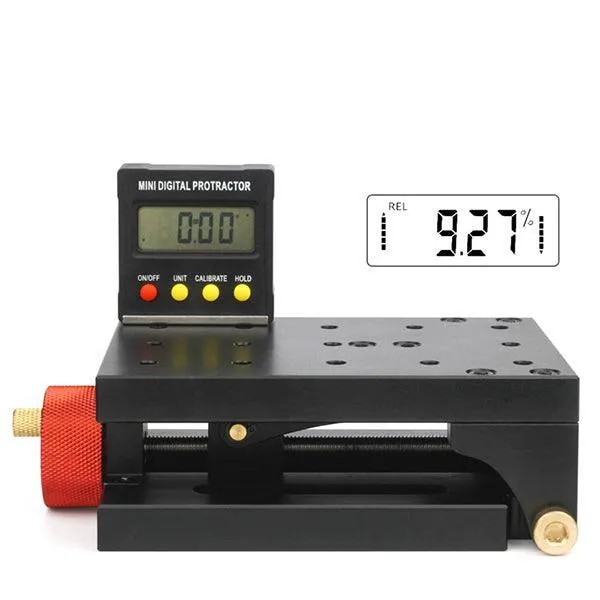 Levoite™ Adjustable Angle Tilt Hole Puncher Platform Digital Display Inclinometer