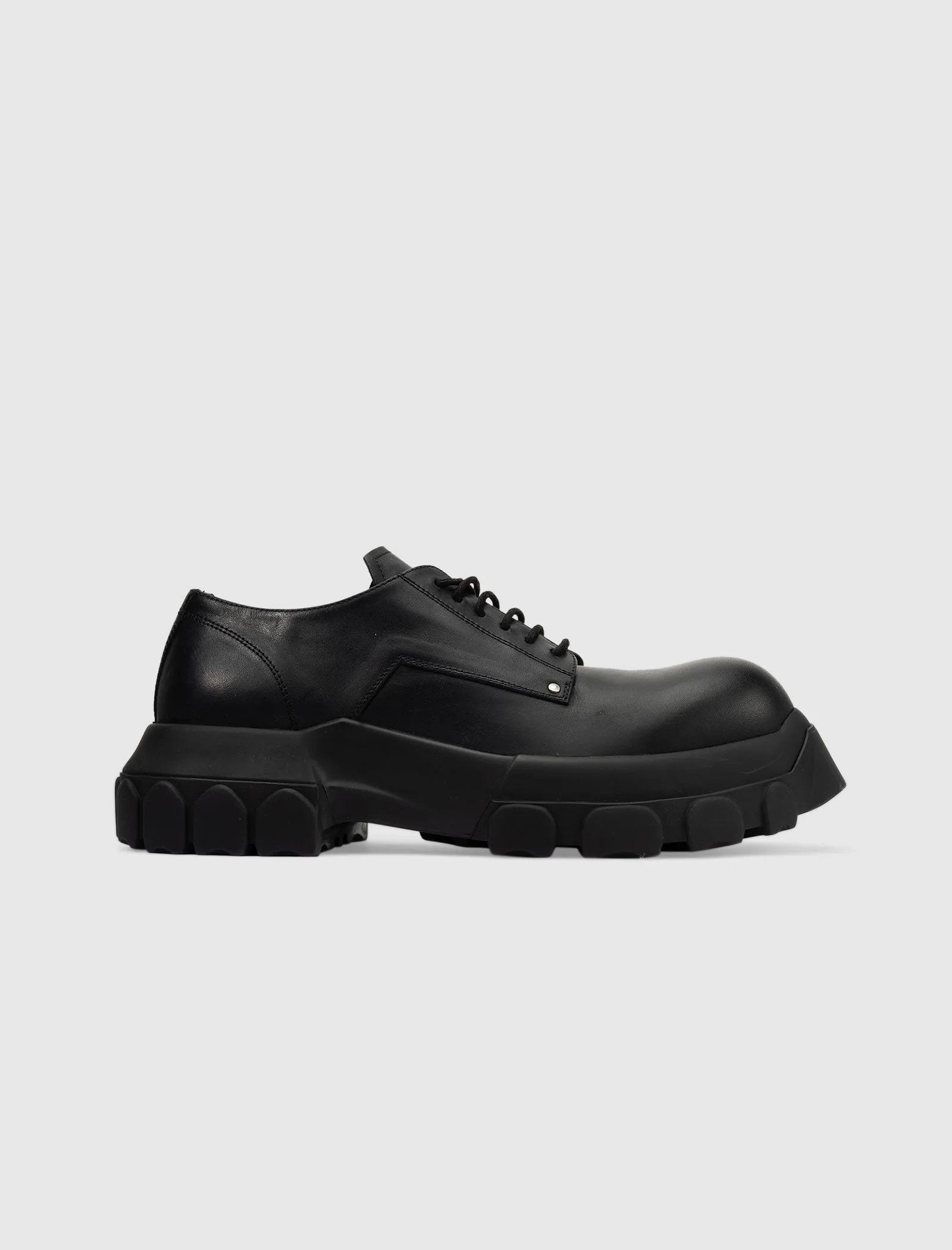 LIDO LACE-UP BOZO TRACTOR  "BLACK/BLACK"