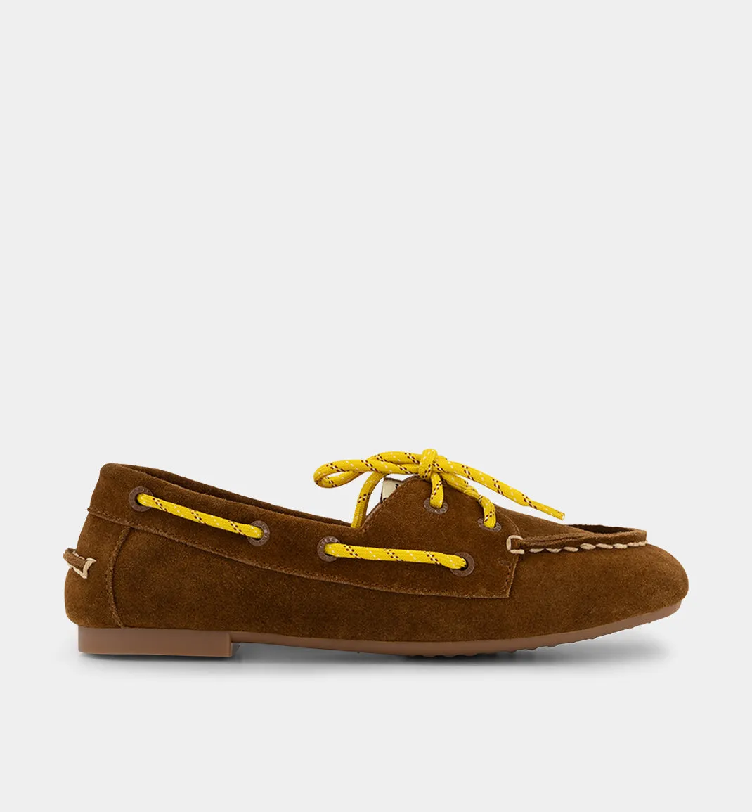 Lotta Leisure Loafer | Coffee Suede