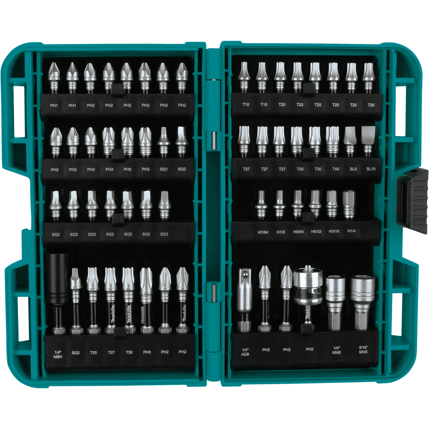 Makita E-01644 Impact XPS 60 Pc. Impact Bit Set