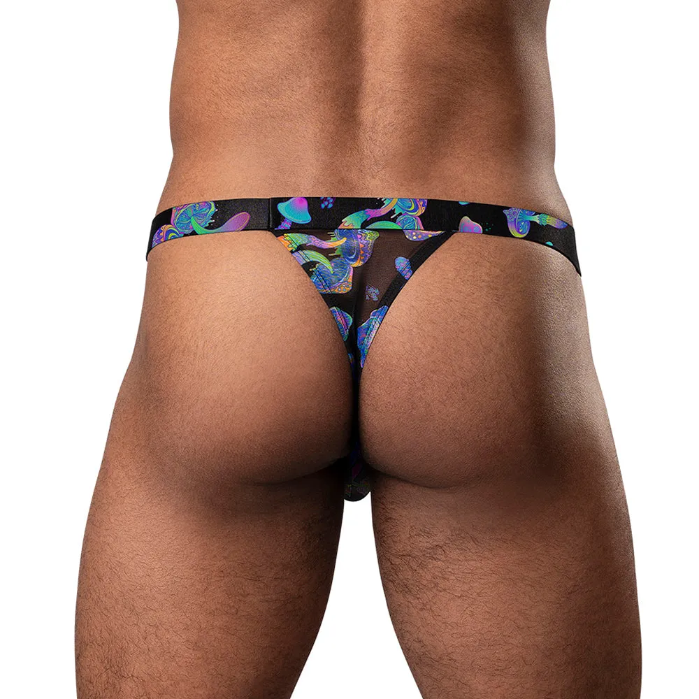 Male Power Hazy Dayz Micro Thong Mushrooms L/XL