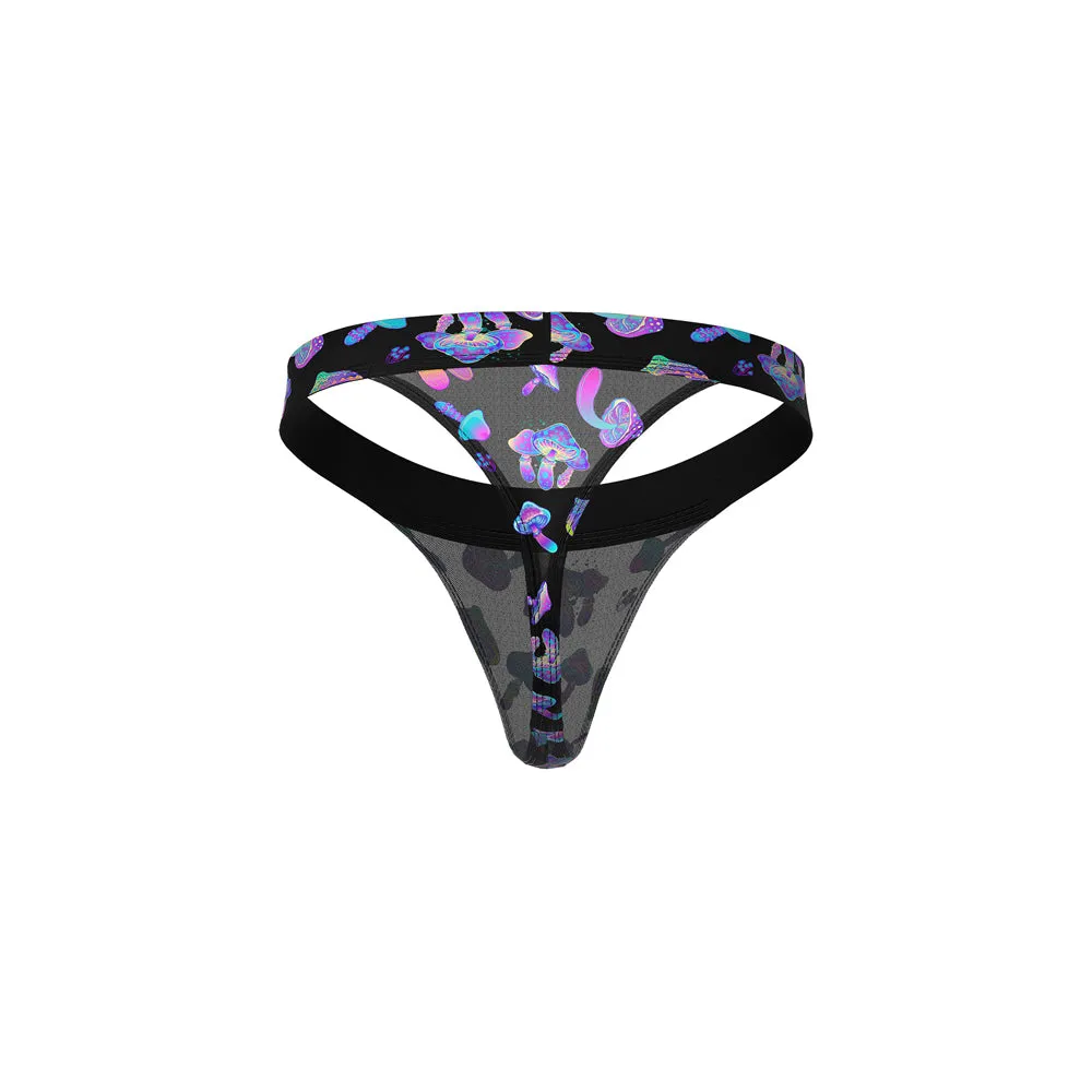 Male Power Hazy Dayz Micro Thong Mushrooms L/XL