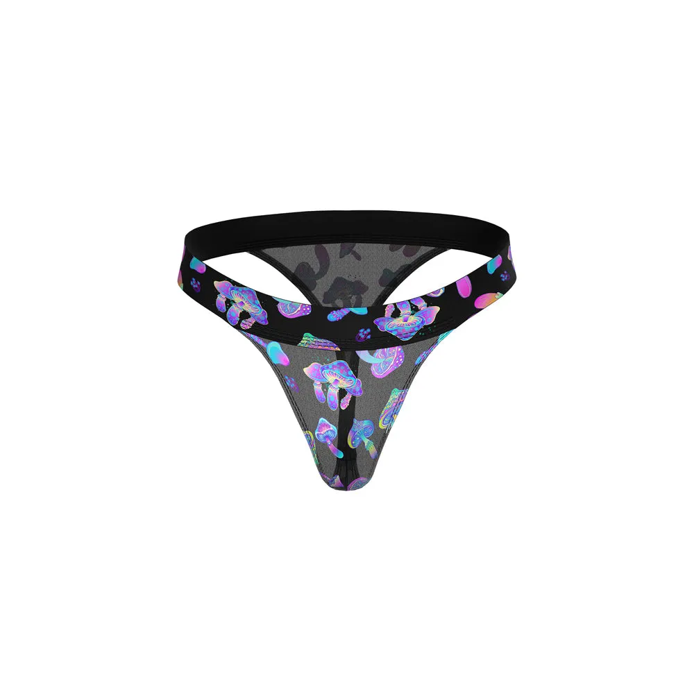 Male Power Hazy Dayz Micro Thong Mushrooms L/XL