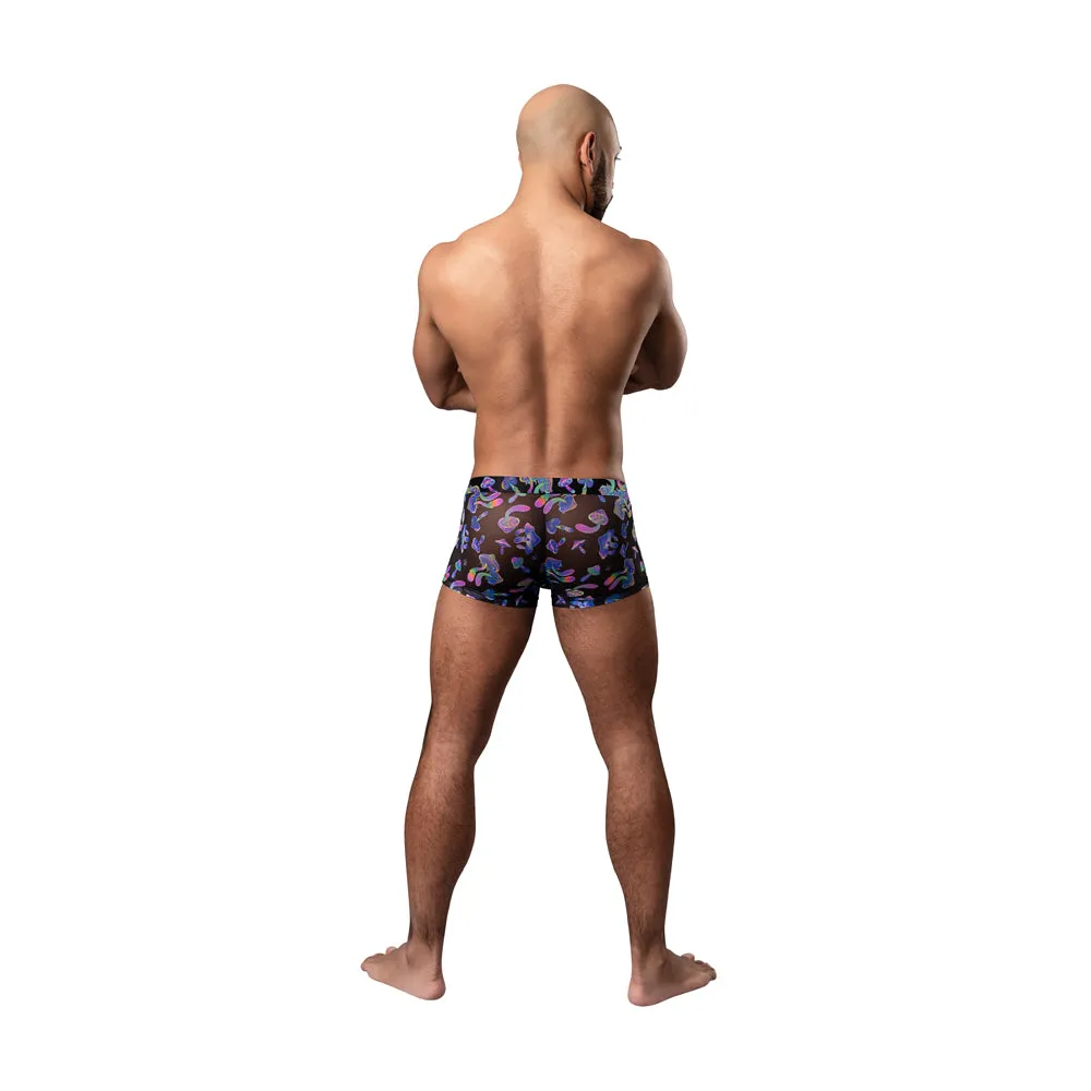 Male Power Hazy Dayz Pouch Short Mushrooms L